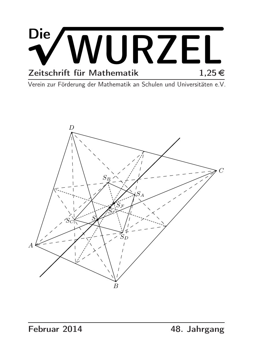 Die Wurzel Februar 2014