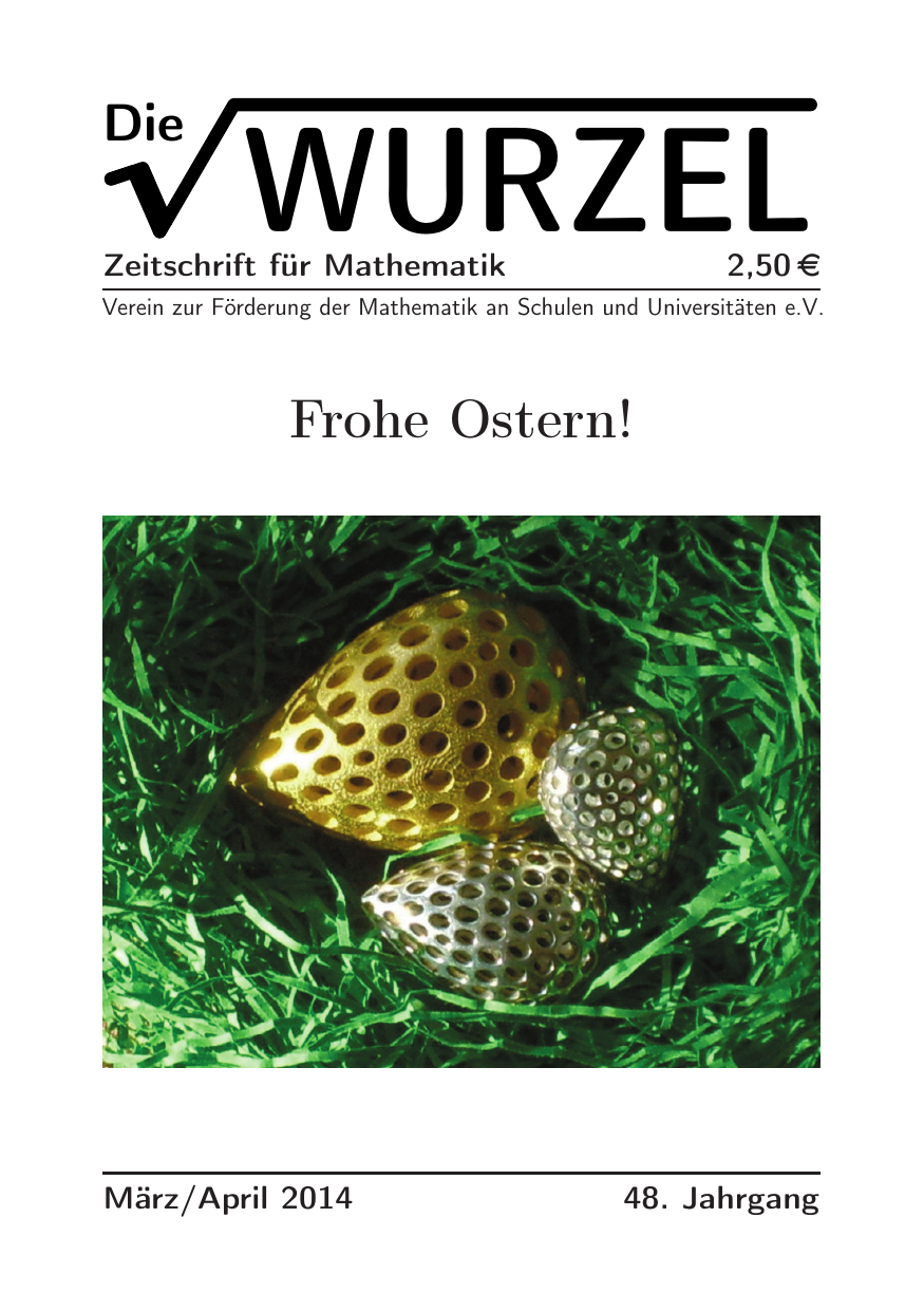 Die Wurzel März/April 2014