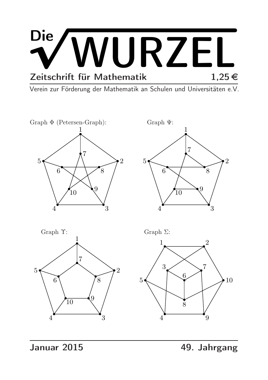 Die Wurzel Januar 2015