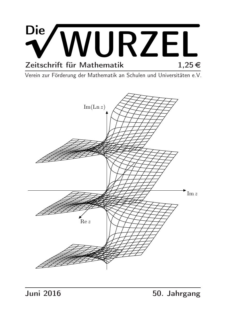 Die Wurzel Juni 2016