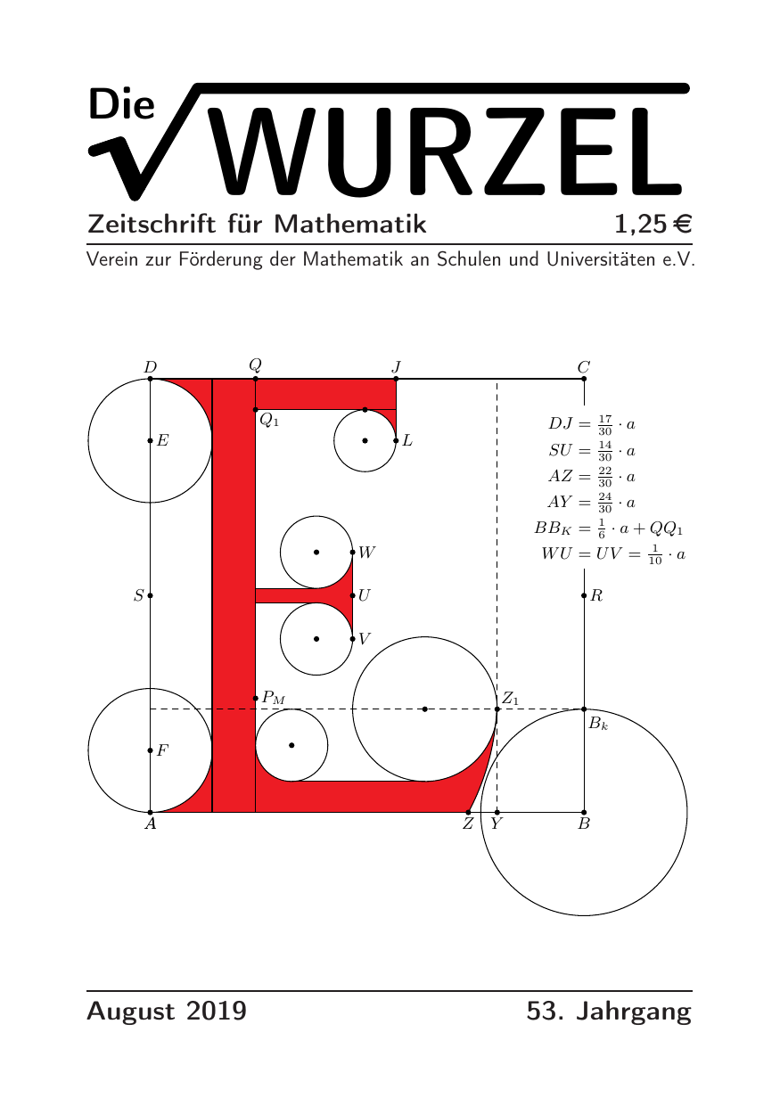 Die Wurzel August 2019