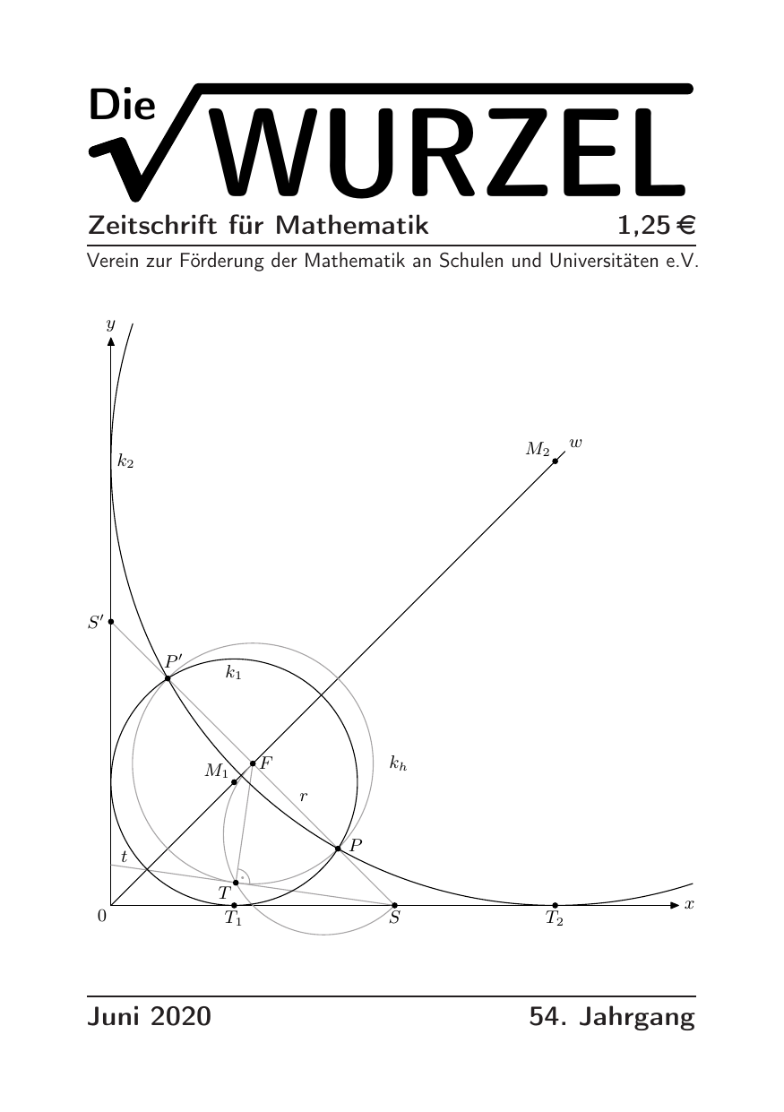 Die Wurzel Juni 2020