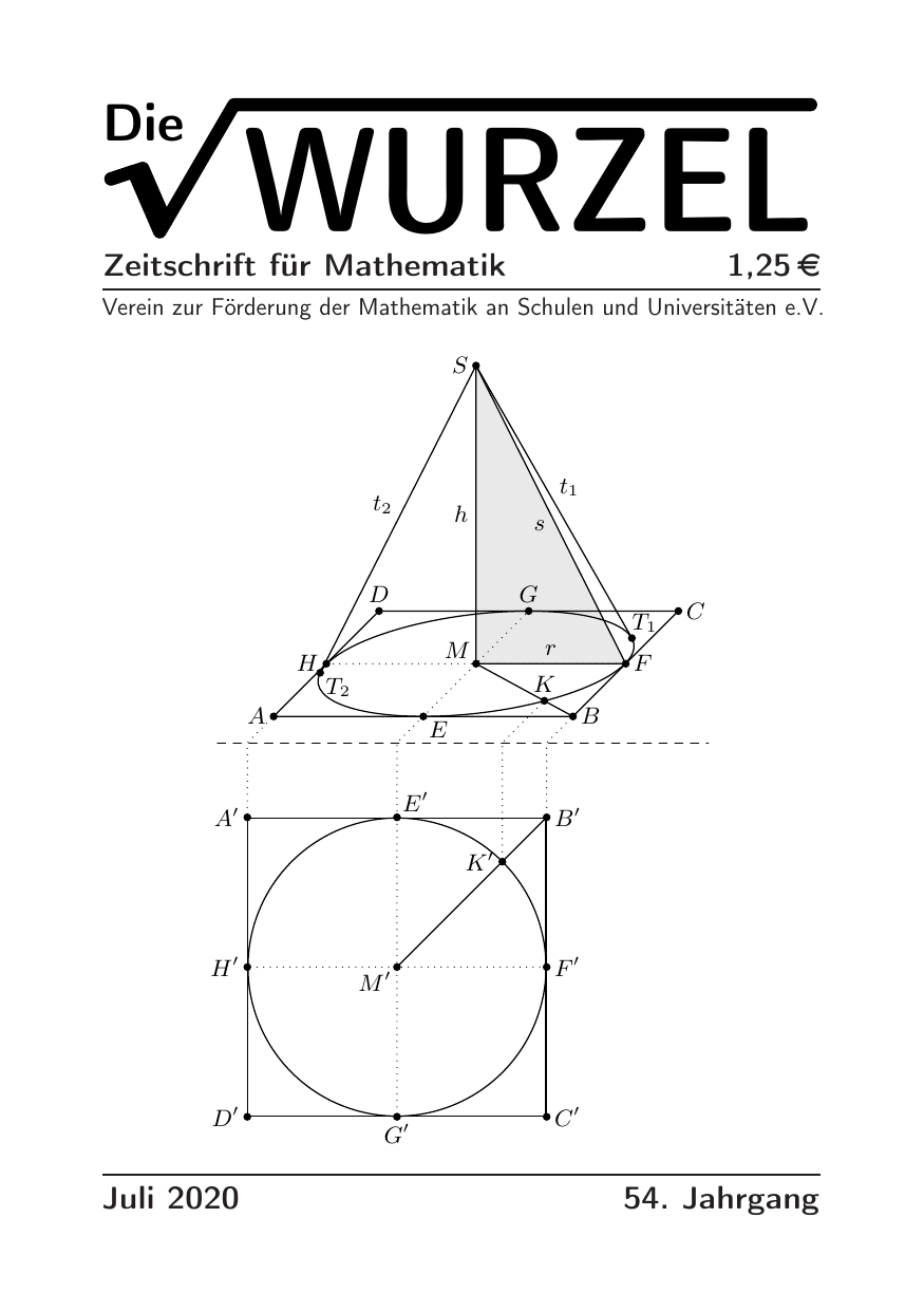 Die Wurzel Juli 2020